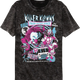 Crazy Collage Killer Klowns From Outer Space Mineral Wash T-Shirt thumbnail