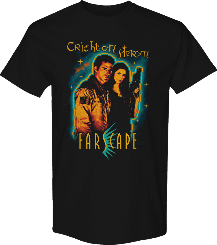 Crichton & Aeryn Farscape T-Shirt