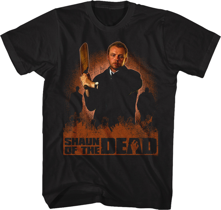 Cricket Bat Shaun Of The Dead T-Shirt