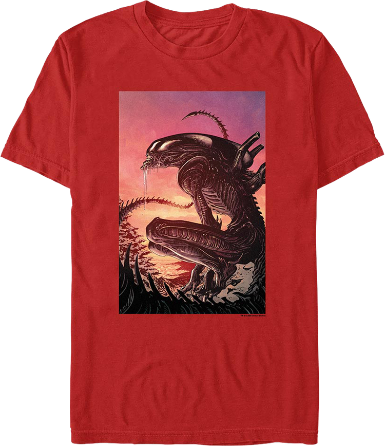 Crouching Xenomorph Alien T-Shirt