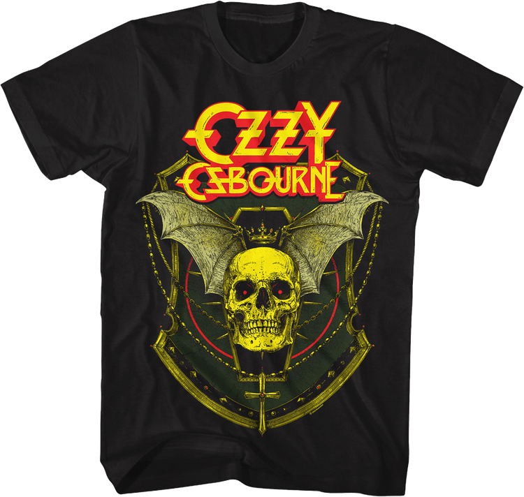 Crowned Skull Ozzy Osbourne T-Shirt