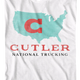 Cutler National Trucking Logo Over The Top T-Shirt thumbnail