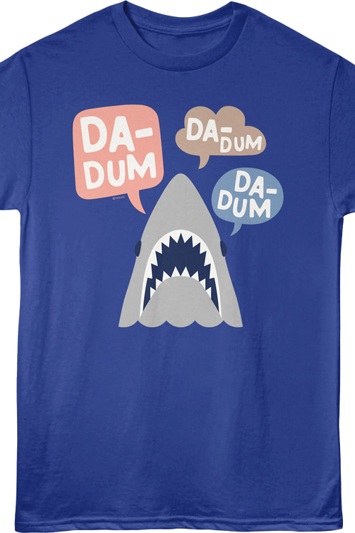 Da-Dum Da-Dum Da-Dum Illustration Jaws T-Shirt