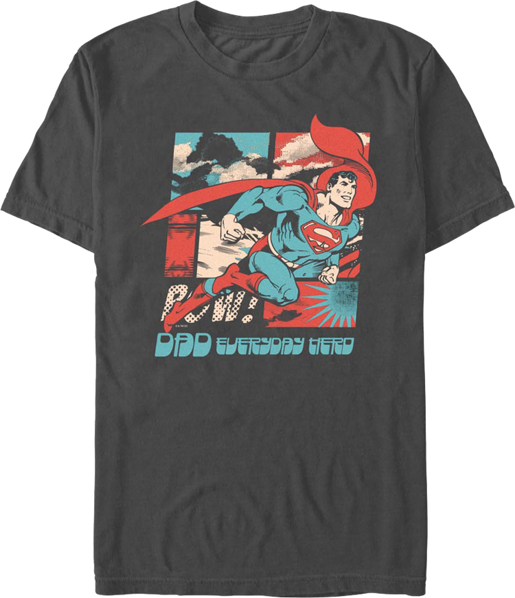 Dad Everyday Hero Superman DC Comics T-Shirt
