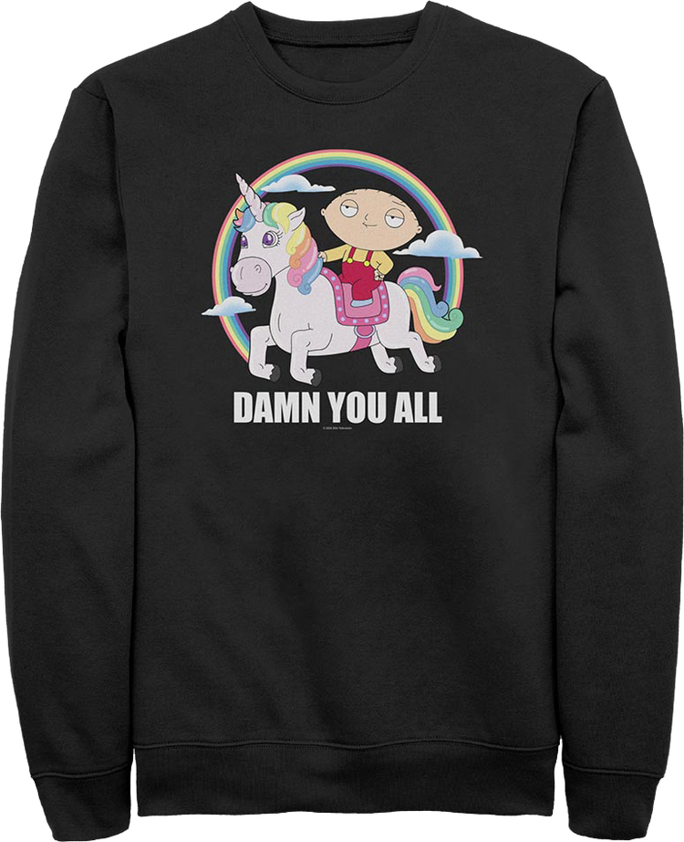 Damn You All Family Guy Sweatshirt