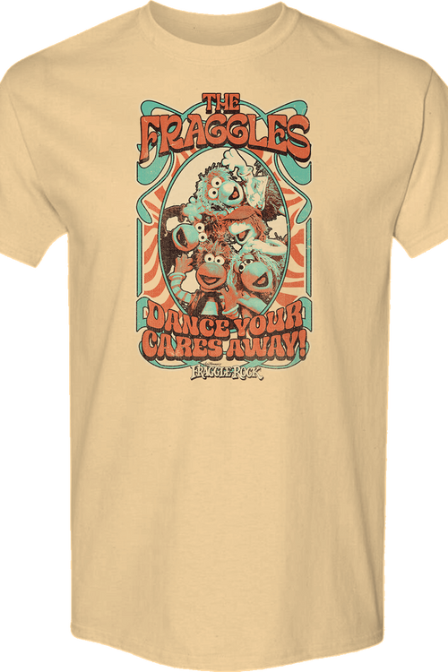 Dance Your Cares Away Poster Fraggle Rock T-Shirt