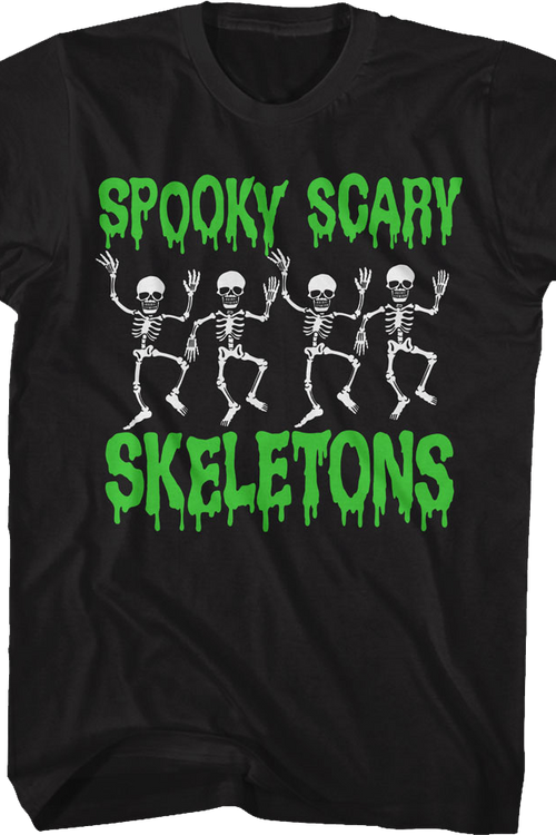 Dancing Spooky Scary Skeletons T-Shirt