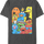 Charcoal Heather Framed Cast Photo Sesame Street T-Shirt
