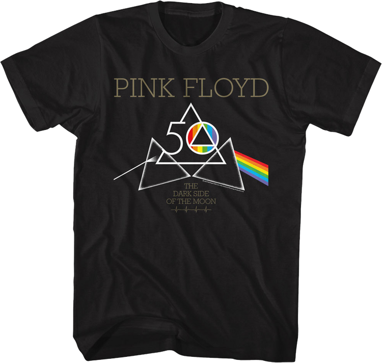 Dark Side of the Moon 50th Anniversary Pink Floyd T-Shirt