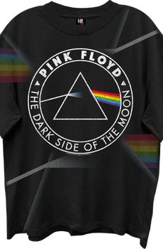 Dark Side Of The Moon Spectrum Pink Floyd Oversized T-Shirt