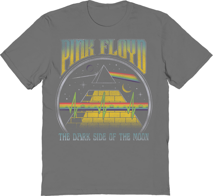 Dark Side of the Moon Soundwaves Pink Floyd T-Shirt