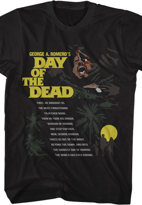 Darkest Day Of Horror Day Of The Dead T-Shirt