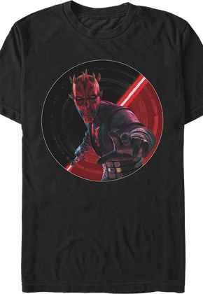 Darth Maul Circle Star Wars T-Shirt