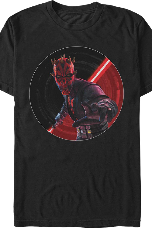 Darth Maul Circle Star Wars T-Shirt