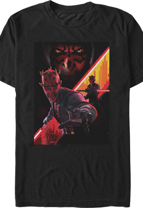 Darth Maul Collage Star Wars T-Shirt