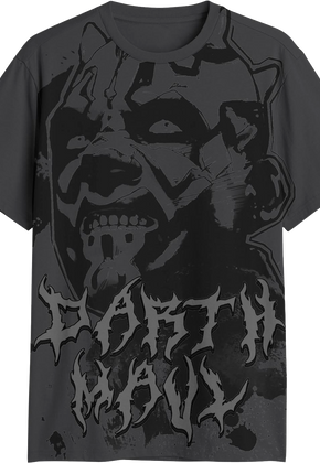 Darth Maul Cyber Sigilism Star Wars T-Shirt