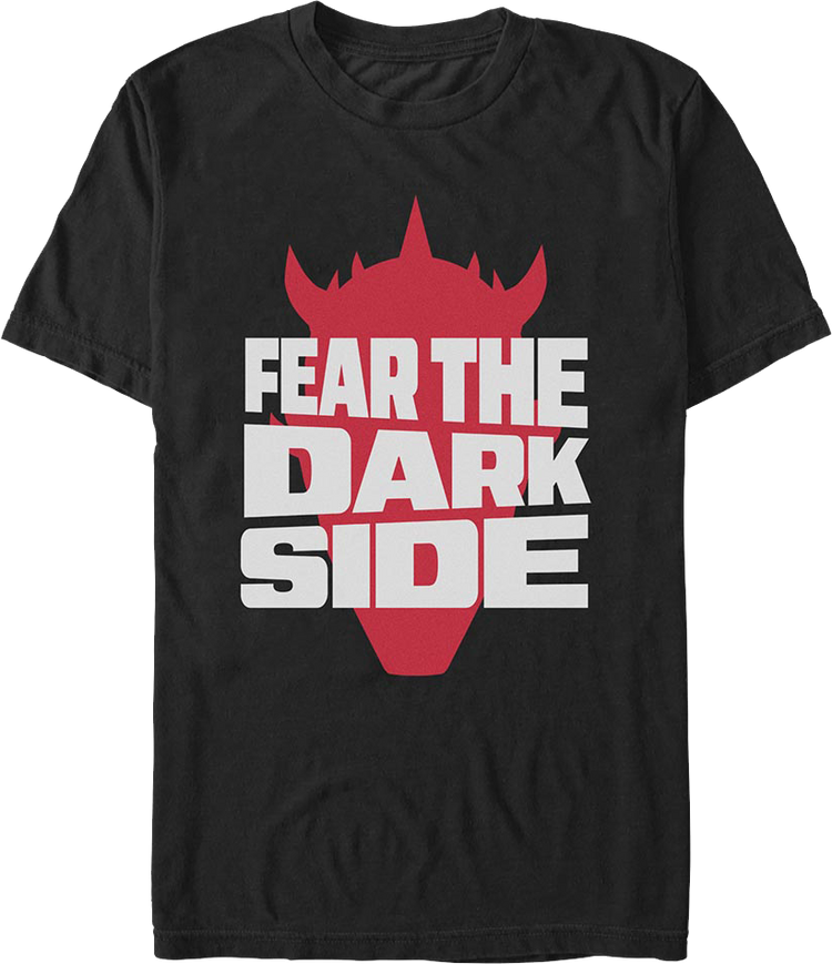 Darth Maul Fear The Dark Side Star Wars T-Shirt
