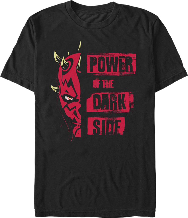 Darth Maul Power Of The Dark Side Star Wars T-Shirt