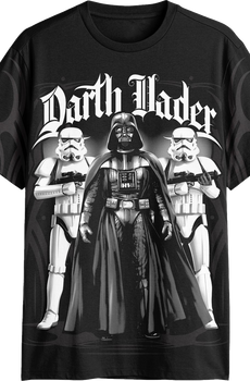 Darth Vader & Stormtroopers Cyber Sigilism Star Wars T-Shirt