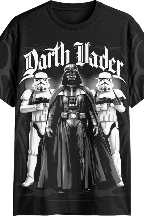 Darth Vader & Stormtroopers Cyber Sigilism Star Wars T-Shirt