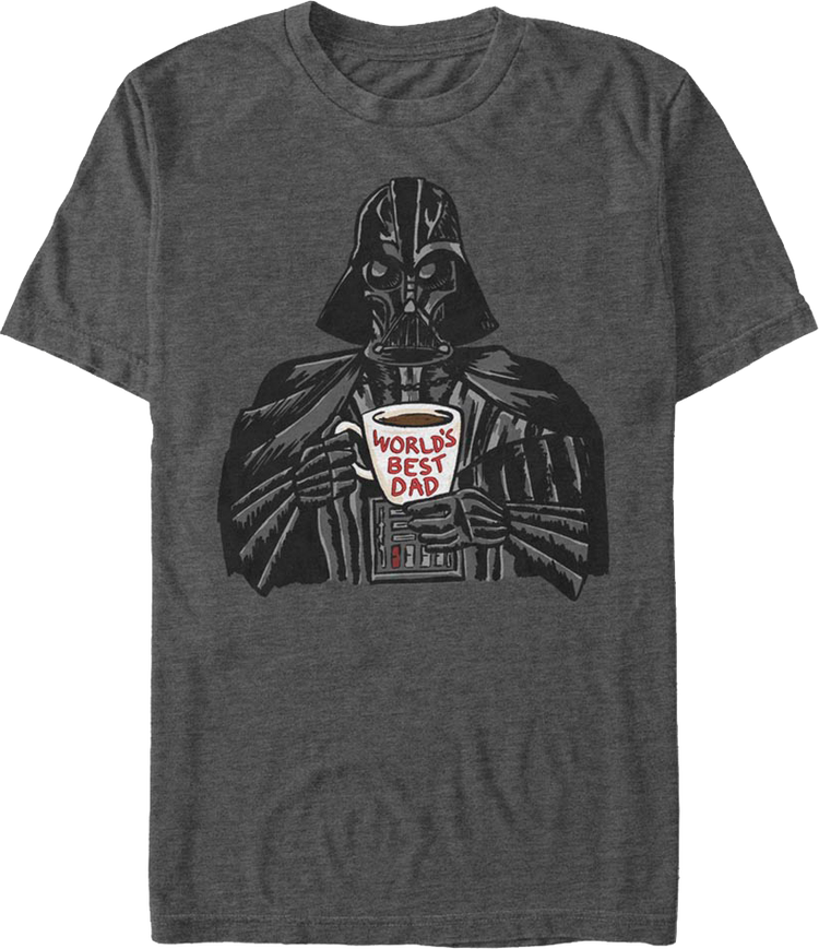 Darth Vader World's Best Dad Coffee Mug Star Wars T-Shirt
