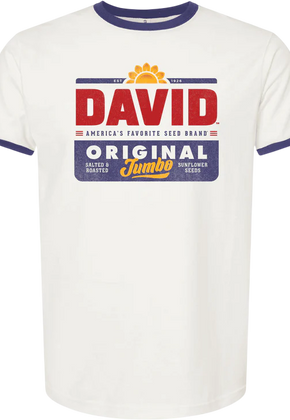 David Sunflower Seeds Ringer Shirt
