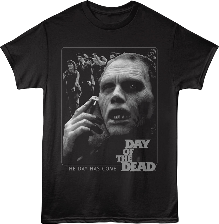 Zombie Attack The Day Has Come Day Of The Dead T-Shirt