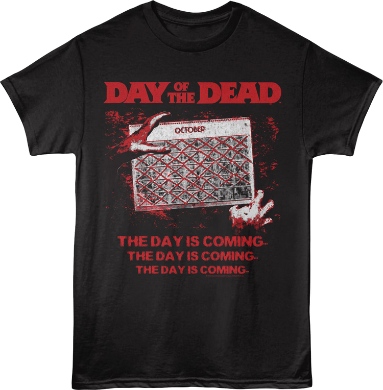 Calendar Day Of The Dead T-Shirt