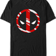 Deadpool Partially Colored Logo Marvel Comics T-Shirt thumbnail