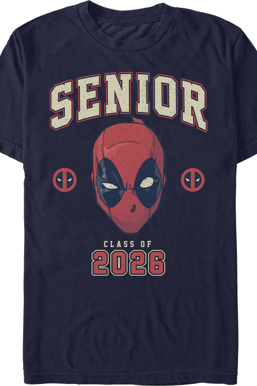 Deadpool Senior Class Of 2026 Marvel Comics T-Shirt