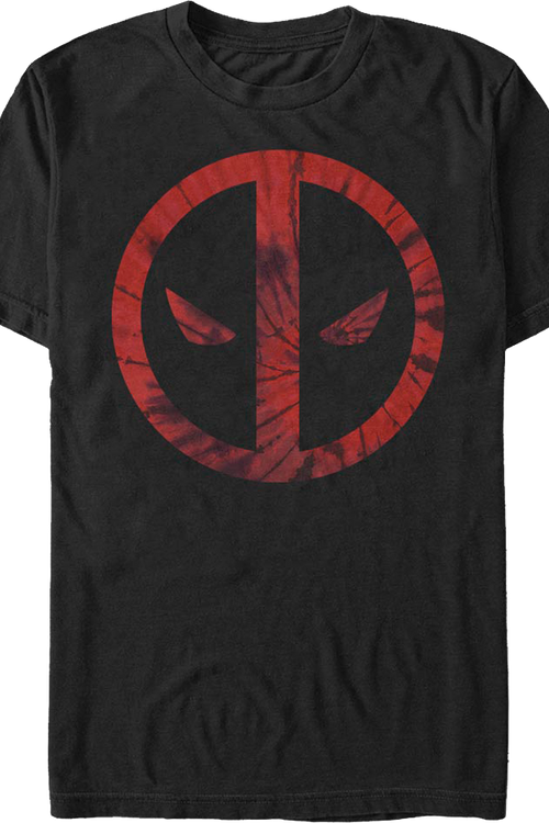 Deadpool Tie Dye Logo Marvel Comics T-Shirt