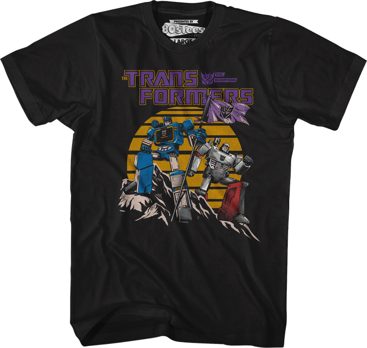 Decepticons Flag Transformers T-Shirt