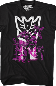 Decepticons Evil Warp Transformers T-Shirt