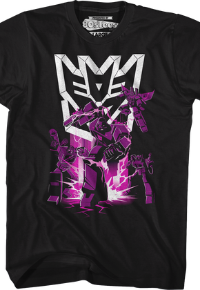 Decepticons Evil Warp Transformers T-Shirt
