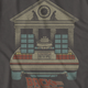 DeLorean And Clock Tower Back To The Future T-Shirt thumbnail