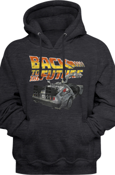 DeLorean Back To The Future Hoodie