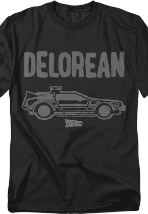 Vintage DeLorean Back To The Future T-Shirt