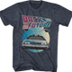 DeLorean Circle Back To The Future T-Shirt thumbnail