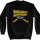 Delorean Fire Tracks Back To The Future Sweatshirt
