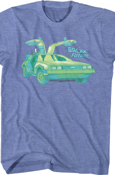 DeLorean Doors Opened Back To The Future T-Shirt