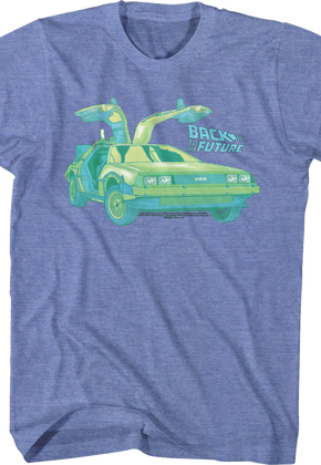 DeLorean Doors Opened Back To The Future T-Shirt