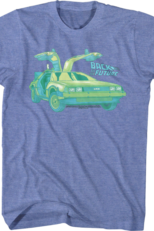 DeLorean Doors Opened Back To The Future T-Shirt