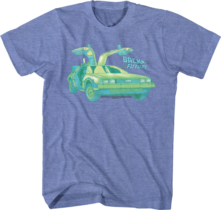 DeLorean Doors Opened Back To The Future T-Shirt