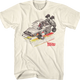 DeLorean With Grid Back To The Future T-Shirt thumbnail