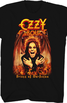 Demon Wings Prince of Darkness Ozzy Osbourne T-Shirt
