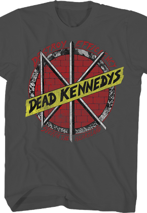 Destroy Efficiency Dead Kennedys T-Shirt