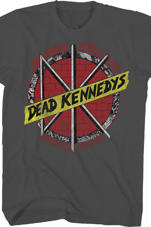 Destroy Efficiency Dead Kennedys T-Shirt