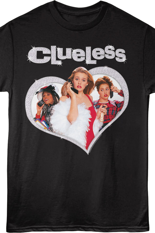 Diamond Heart Clueless T-Shirt