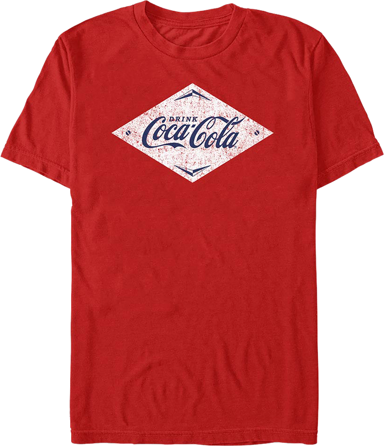 Diamond Logo Coca-Cola T-Shirt