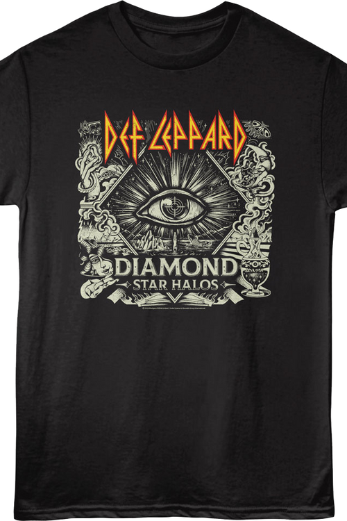 Diamond Star Halos Def Leppard T-Shirt
